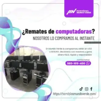  Tienes computadoras en desuso Conviértelas en valor hoy mismo 