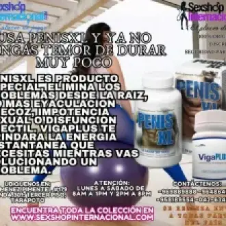 USA PENISXL Y YA NO TENGAS TEMOR DE DURAR MUY POCO