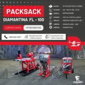 PACKSACK DIAMANTINA FL100 trabajos en superficie 