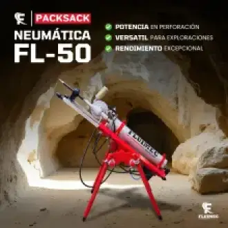 PACKSACK NEUMÁTICA FL50 equipo para mineria 
