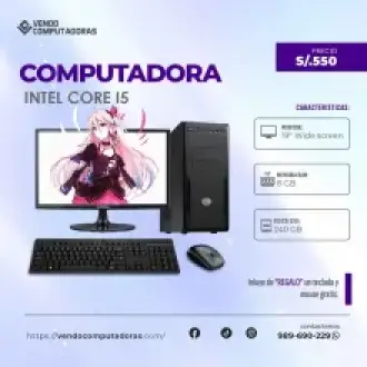  Computadoras listas para rendir al máximo