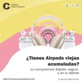 Compramos tus AirPods al Instante 
