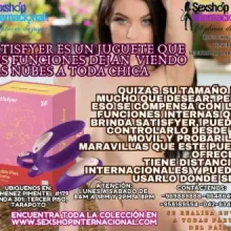 SATISFYER ES UN JUGUETE QUE SUS FUNCIONES DEJAN VIENDO LAS NUBES A TODA CHICA