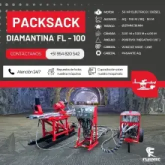 PACKSACK DIAMANTINA FL100 mineria 