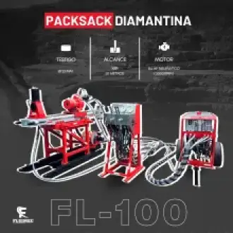 PACKSACK DIAMANTINA FL100 equipo para industria minera 