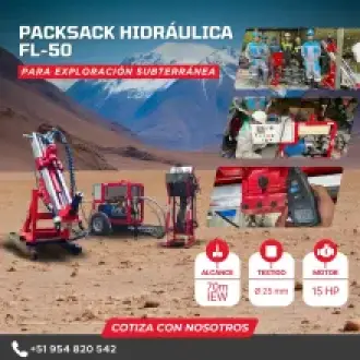 PACKSACK HIDRÁULICA FL50 mineria 