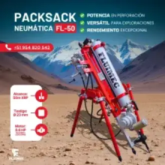 PACKSACK HIDRÁULICA FL50 TRABAJOS EN MINERIA