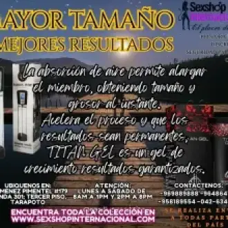 GEL DE CREMIENTO 100 GARANTIZADOS LOS RESULTADOS SON IMPRESIONANTES