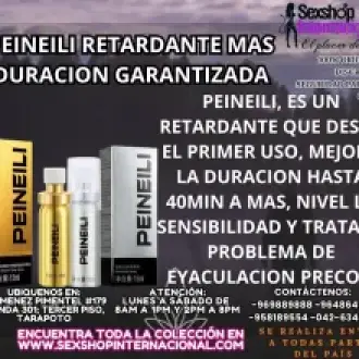 PEINEILI RETARDANTE MAS DURACION GARANTIZADA EN TARAPOTO SEXTOYS