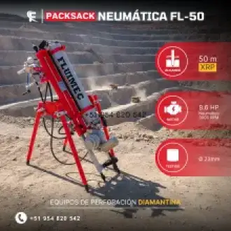 PACKSACK NEUMÁTICA Fl-50 equipo para mineria 
