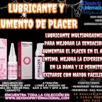 LUBRICANTES PARA MEJORAR EL PLACER EN LA DAMA TARAPOTO SEXTOYS
