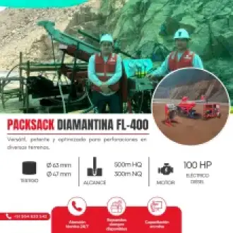  PACKSACK DIAMANTINA FL400 mineria 