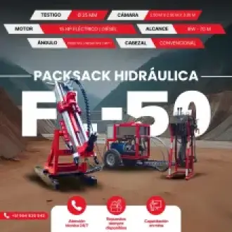 PACKSACK NEUMÁTICA FL50 trabajos en superficie 