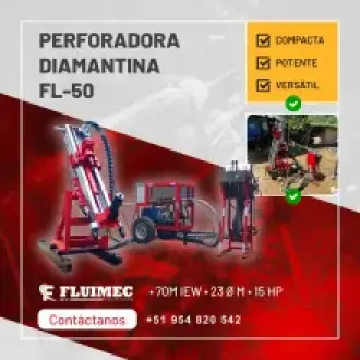 PACKSACK HIDRÁULICA FL-50 trabajos en mineria 