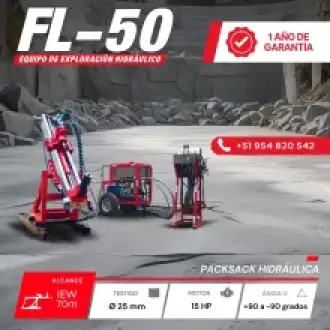 PACKSACK HIDRÁULICA FL-50