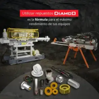 accesorios de buena calidad para mineria Marca Diamco