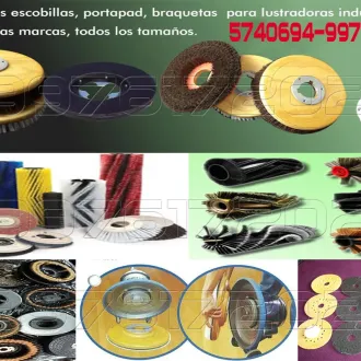 ESCOBILLAS PARA LUSTRADORAS ASPIRADORAS FULL MARCAS