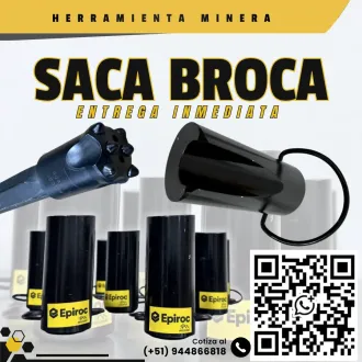Saca Broca Cambio Seguro Herramientas de Perforación
