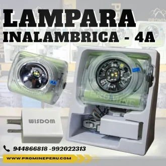 Lámpara Minera Wisdom 4A - Mineria subterranea