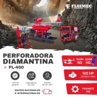 PERFORADORA PACKSACK FL- 400 equipos para mineria 