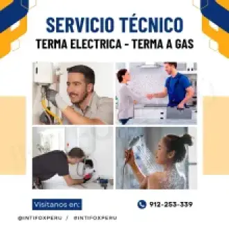 Reparación Segura de Termas tecnico en san borja 