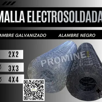 MALLAS ELECTROSOLDADAS - PARA SOPORTE MINERO