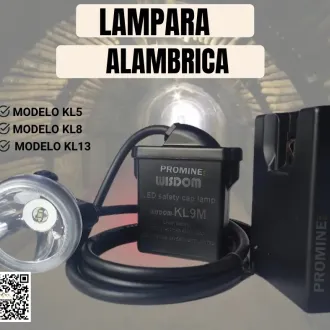 LÁMPARAS MINERAS ILUMINACIÓN SEGURA Y DURADERA PARA TÚNELE