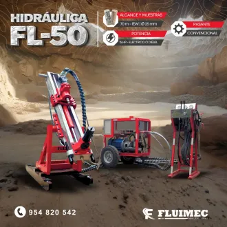 PACKSACK HIDRÁULICA FL-50 equipos para mineria 