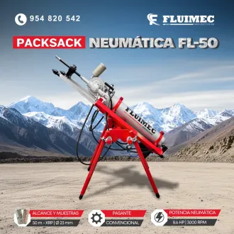PACKSACK NEUMÁTICA FL-50 equipos para mineria 