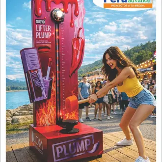 Juego de Martillo de Fuerza para eventos Corporativos