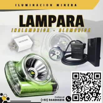 Equipo de Iluminación Minera - Lampara Wisdom