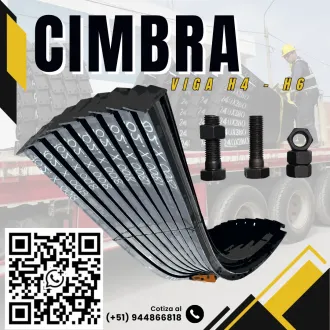Cimbra viga H4 Estructural Galería Subterránea