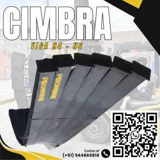 Cimbra Metálica - Fortificación de Túnel - 2 Cuerpos