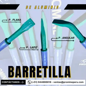 Barretilla de Aluminio para Trabajos de Desatado y Seguridad