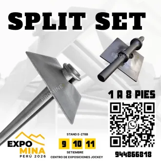 Split Set de 1 a 8 Pies Anclaje y Soporte - Lima