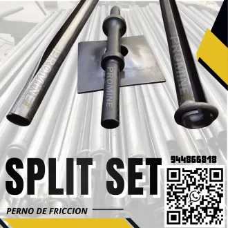 Pernos de Anclaje Split Set - 4 y 5 pies