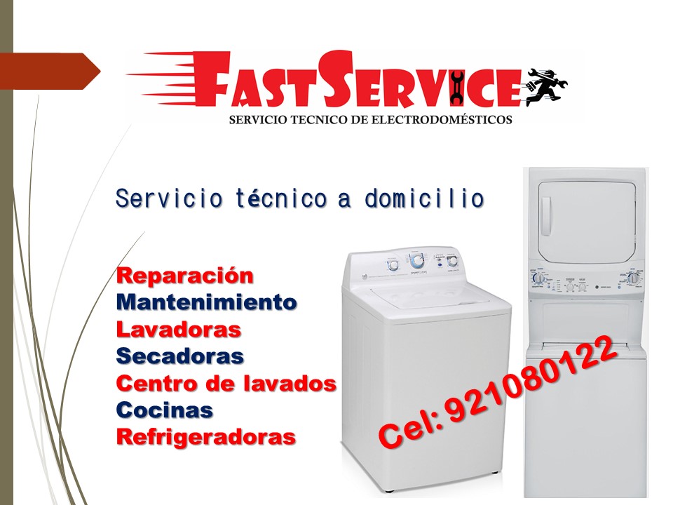 Reparación soporte técnico de lavadoras a domicilio 921080122