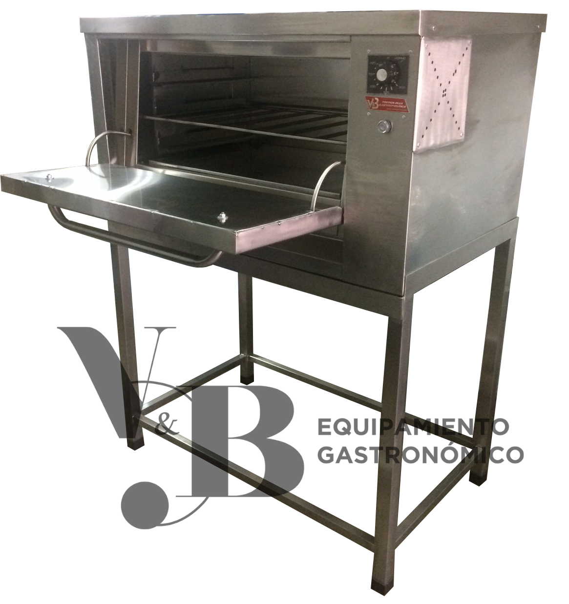 HORNO A GAS EN ACERO INOXIDABLE