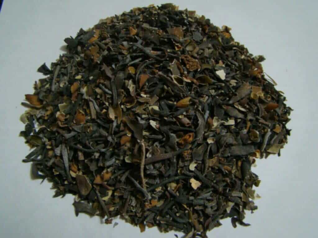 Macrocystis pyrifera Brown chopped from peru