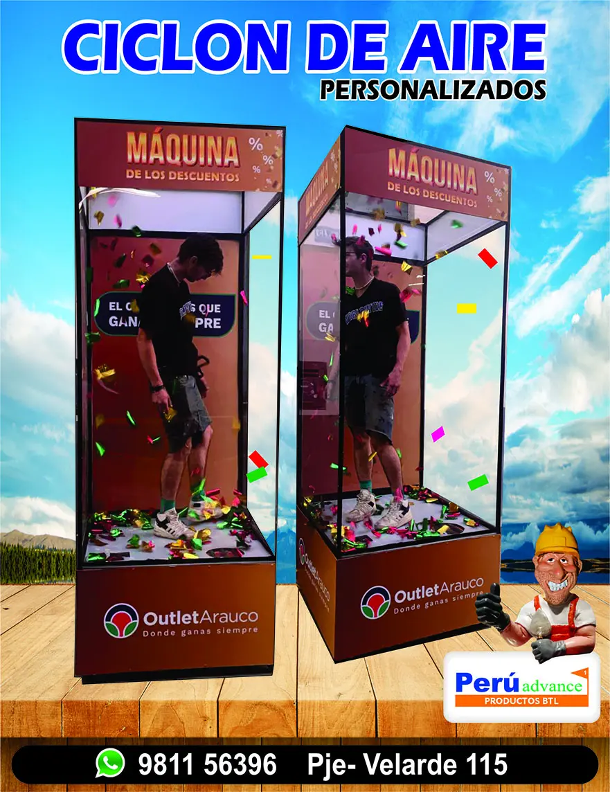 Ciclón de aire para eventos importantes