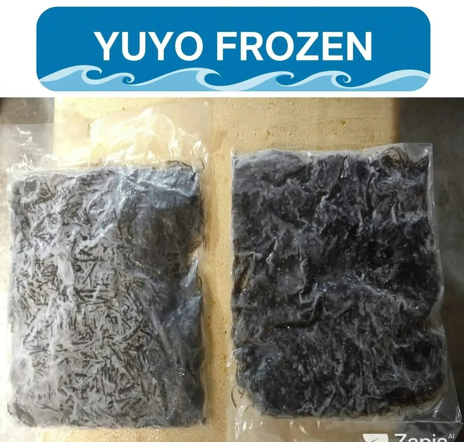 Algae yuyo marine- chicoria de mar-frozen yuyo seaweed Peru