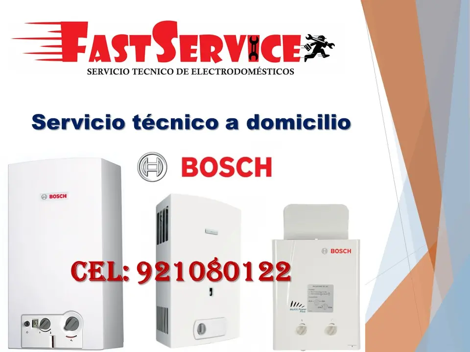 Reparación de termas a gas eléctricas BOSCH lima surco