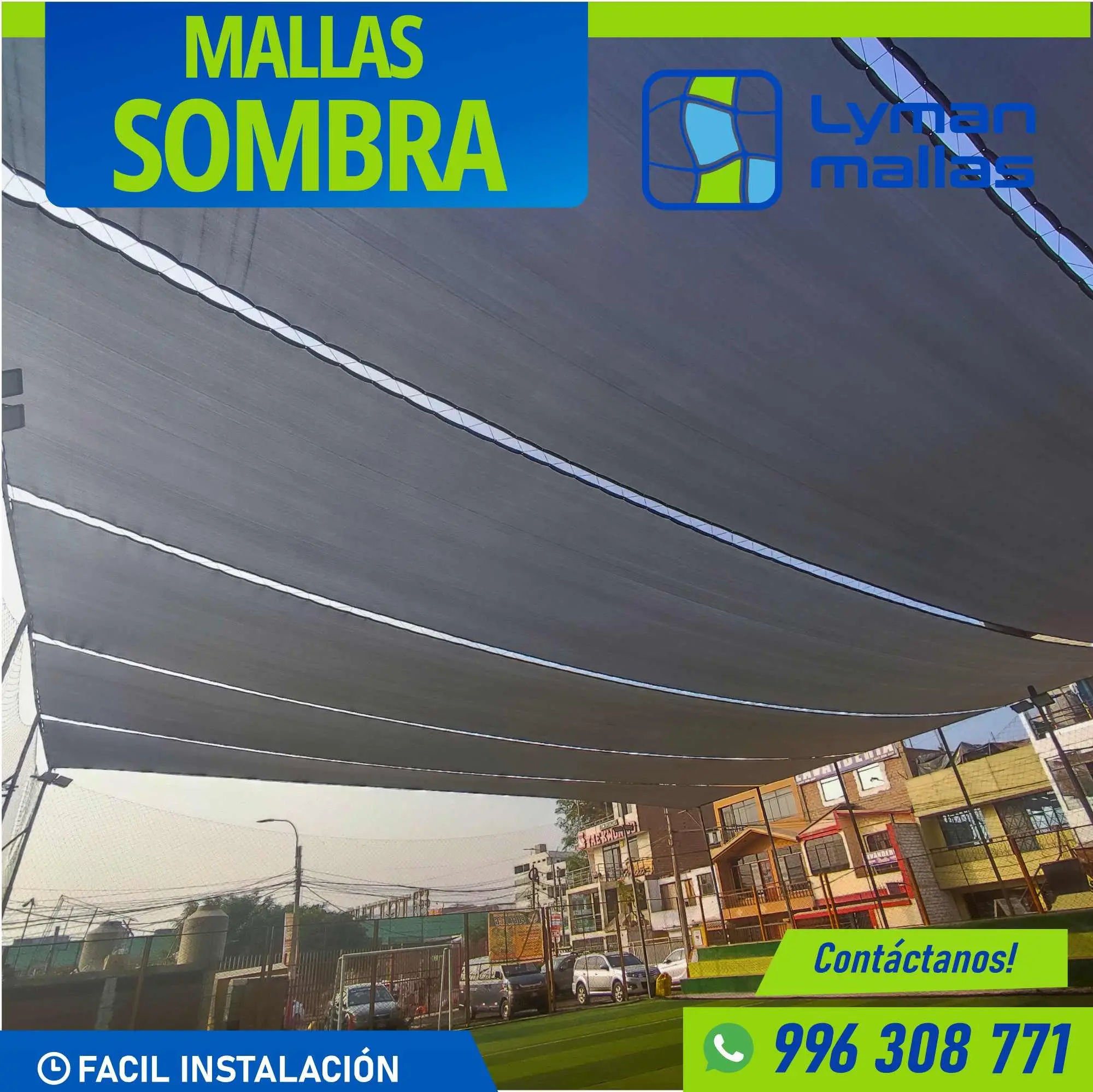 Mallas para sombra Lyman 