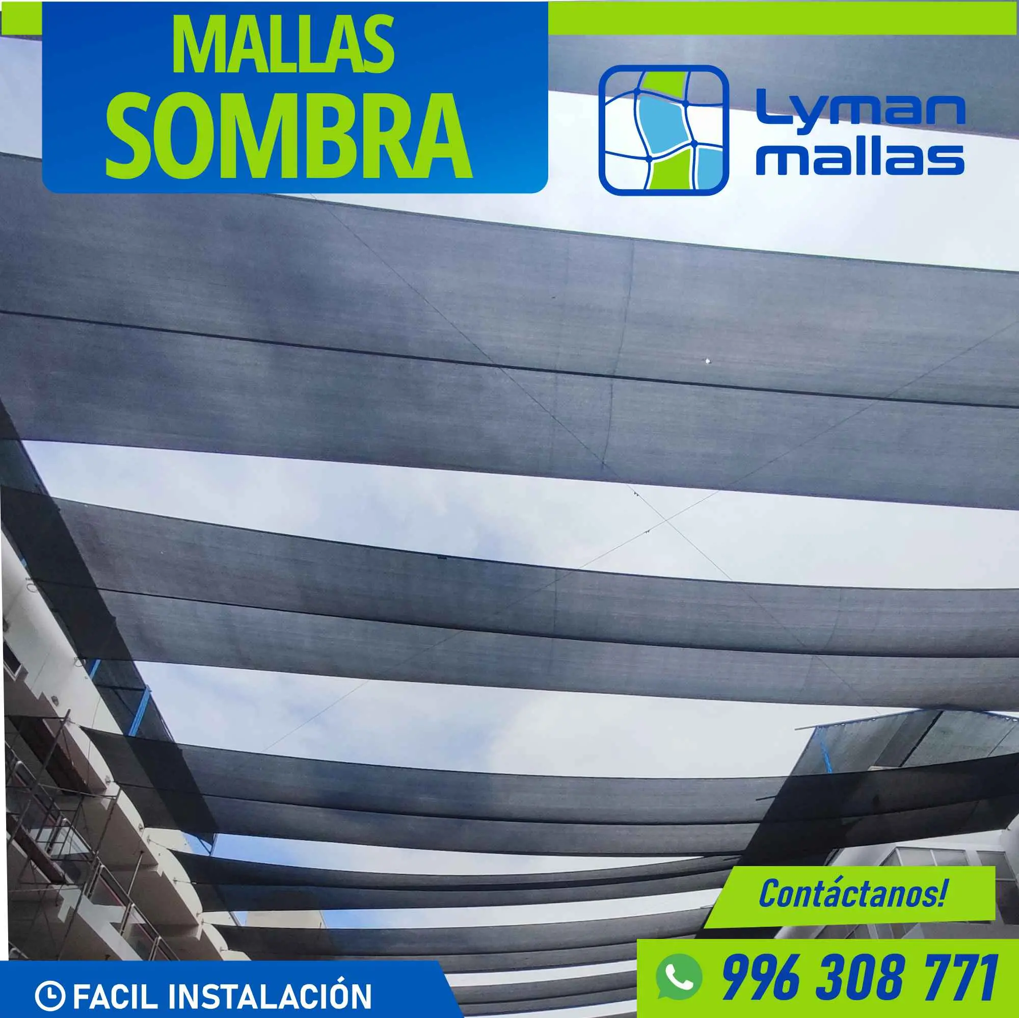 Mallas para sombra Lyman 