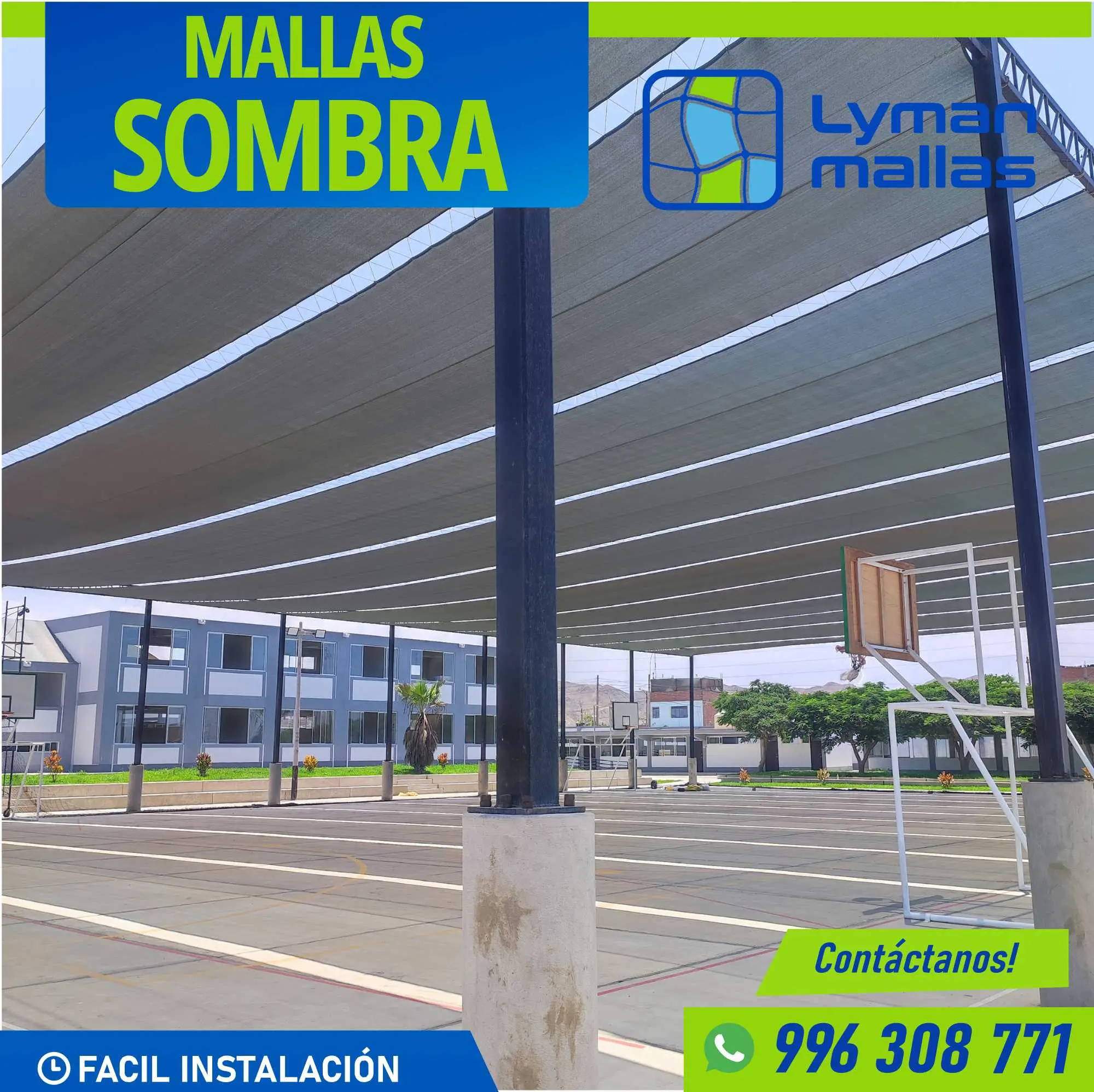 Mallas para sombra Lyman 