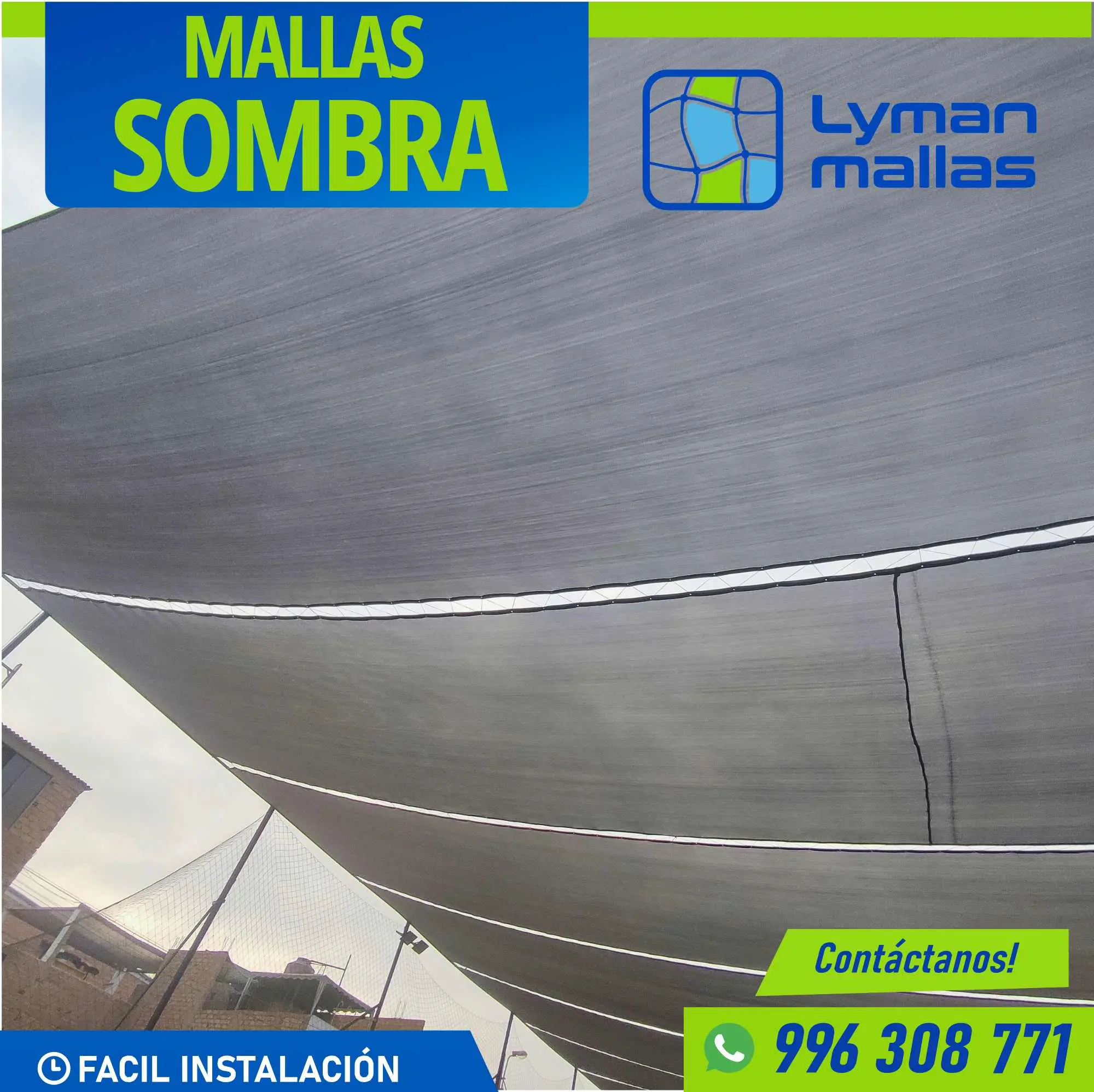 Lyman Mallas para sombra 