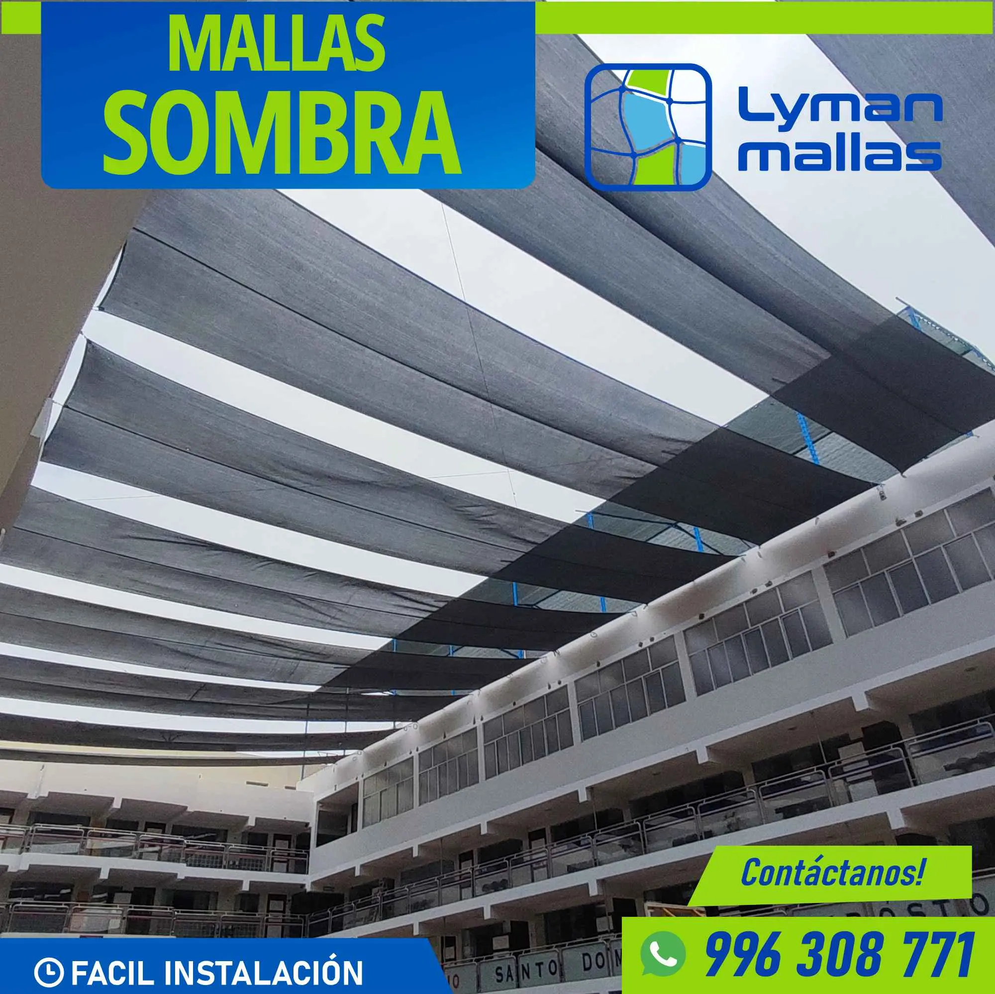 Lyman Mallas para sombra 