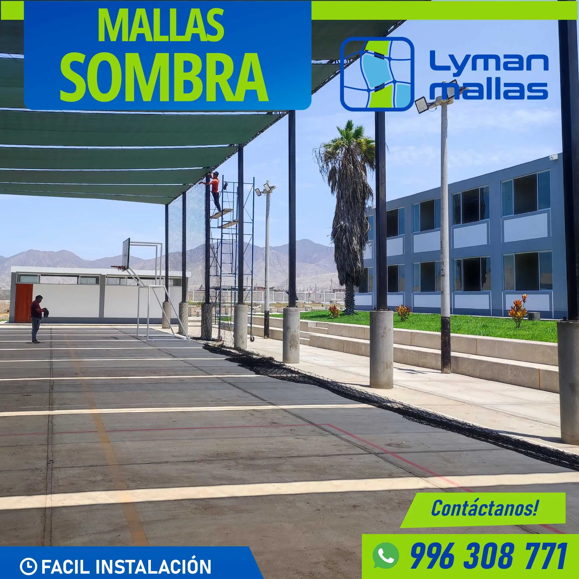 Lyman Malla para sombra