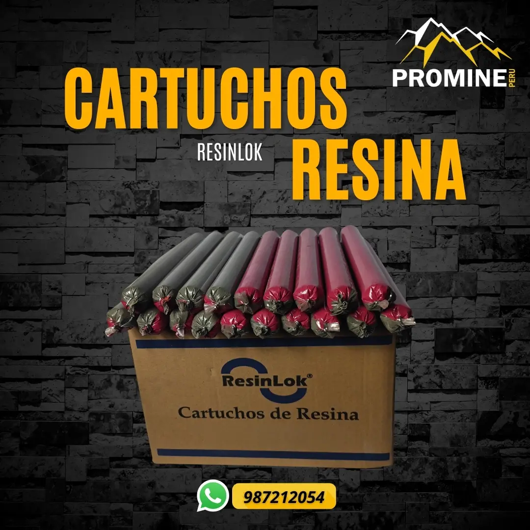 CARTUCHOS DE RESINA - PARA ANCLAJES EN MINAS