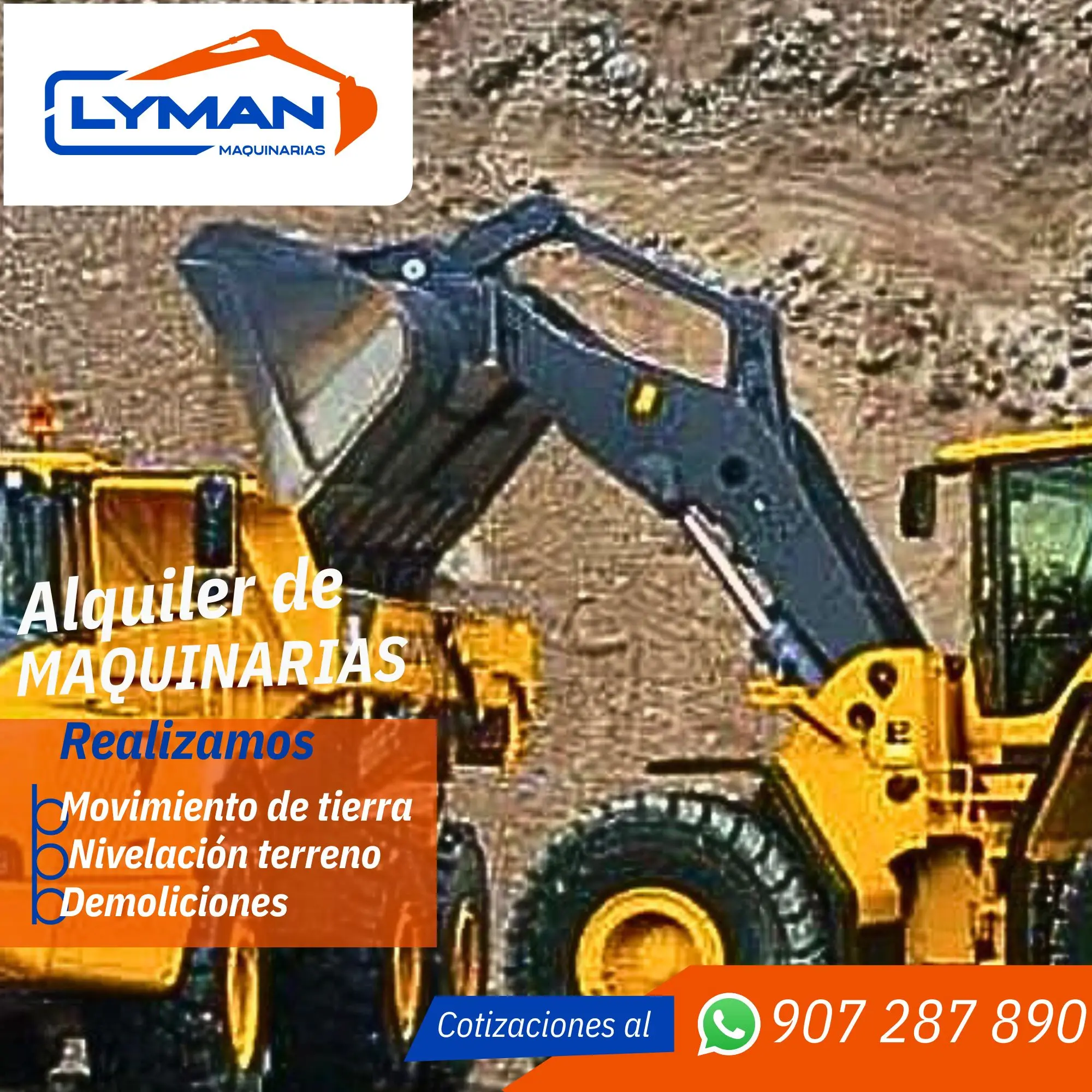 Lyman Maquinarias ofrece servicios de Demolicion 